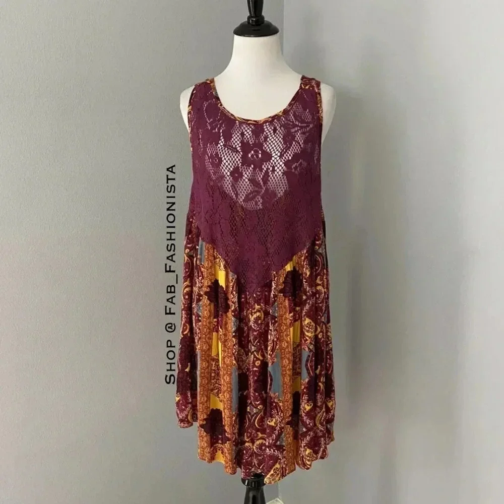 Free People tunic dress size Medium